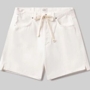 Citizen of Humanity Brynn Drawstring Shorts in Fesco